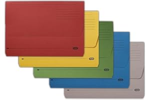 Elba Portfele na dokumenty A4+, różne kolory, 50 teczek