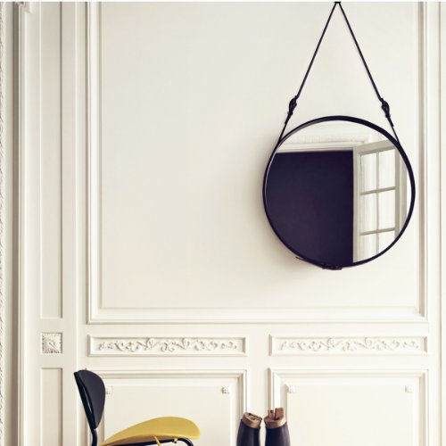 Gubi – Adnet Spiegel Circulaire – schwarz – Ø 70 cm – Jacques Adnet - 4