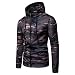 Produktbild Binggong Herren Hoodie Herbst Winter Männer Sweatshirt Freizeit Mit Kapuze Fashion Drucken Kapuzenpullover Langarm Pullover Outwear Sweatjacke Modern Kapuzenjacke Oversize