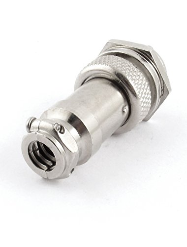 Buchse XLR-Stecker 2-Polig Connector Adapter, silberfarben - 2