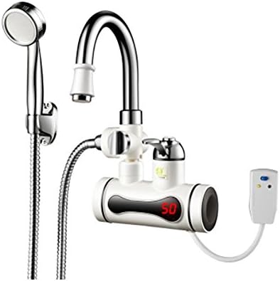 QW Instant hot faucet shower set bathroom electric faucet 220V hand shower with 360 degree rotation , B