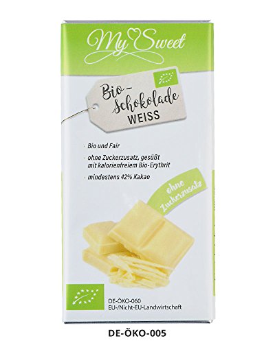 Preisvergleich Produktbild My Sweet Bio-Schokolade Weiß, 40g