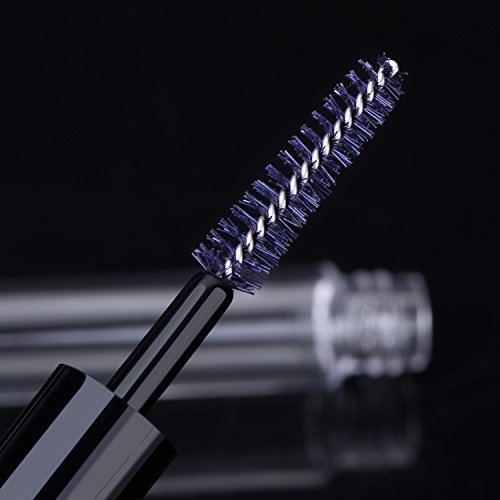 eBoot 4ml Wimpertusche Leerrohr Eyeliner Flasche Lip Gloss Tubes Vials Containers mit Stäbchen Pinsel und Gummieinsätze, Trichter für Rizinusöl - 5