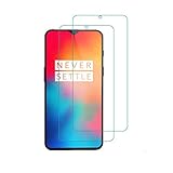 GEEMEE OnePlus 6T Pellicola Vetro Temperato, Durezza 9H Protezione Schermo, Anti Graffi Niente Bolle Ultra - Clear Trasparente Pellicola Protettiva per OnePlus 6T (2 Pezzi)
