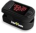 Price comparison product image Zacurate® Pro Series CMS 500DL Fingertip Pulse Oximeter Blood Oxygen Saturation Monitor with silicone cover, batteries and lanyard (Mystic Black)