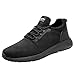 Produktbild HDUFGJ Herren Stahlkappe Sicherheit Arbeitsschuhe Leichte atmungsaktive Outdoor-Schuhe 45(Schwarz)