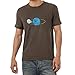 Produktbild Texlab Around Me - Herren T-Shirt, Größe L, Braun