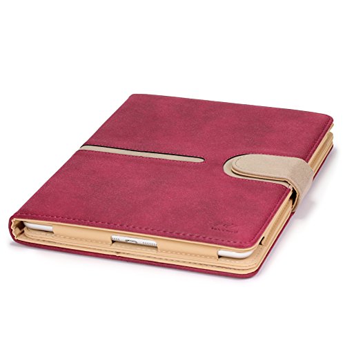 iPad Air 2 [2014 Version-6.Generation] Hülle Original Urcover® [DEUTSCHER FACHHANDEL] Smart Cover Schutzhülle Case Etui mit Sleep/Wake Funktion ?? Zubehör | Bordeaux - 2