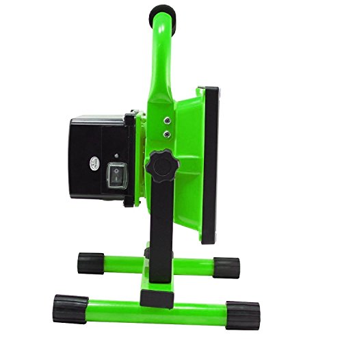 MCTECH® 20W LED Strahler Kaltweiß Grün Tragbare Handlampe LED Flutlicht-Lampe Camping Lampe Arbeitsscheinwerfer Angeln Beleuchtung Outdoor Laterne Campinglaterne Werkstatt-Flutlicht IP65 (20W Kaltweiß) - 5