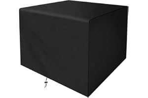 WAKECTS Pokrowiec na Meble Ogrodowe 90 X 100 X 80 Cm Cm Pokrowiec na Sofę na Zewnątrz Wodoodporny, Wiatroodporny, Odporny na Rozdarcie Pokrowiec z Poliestru