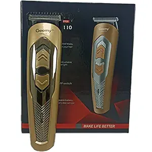 SMS-INDIA GEEMY 6110 Trimmer for Men (Gold)