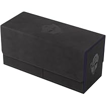 Gamegenic - Deck Holder 80+ Blue (Bleu) - Jeux de société - Jeu de cartes - Accessoires et fournitures pour jeu de société - Matériel de protection (Lot de 4