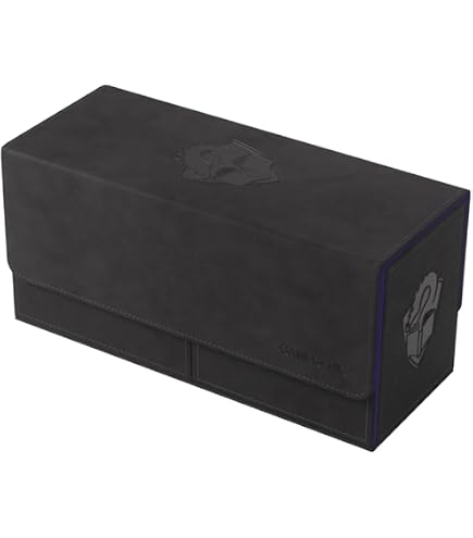 Collectors' Lair 2000+ Gamegenic - Custodia Per Collezione Carte Da Gioco, Nera - Per Magic, Pokémon, Yu-Gi-Oh!