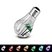Produktbild USB-Ultraschall-Luftbefeuchter, 400 ml, 10 h, 7 Farben, LED, Referenz: LE041 silber / schwarz
