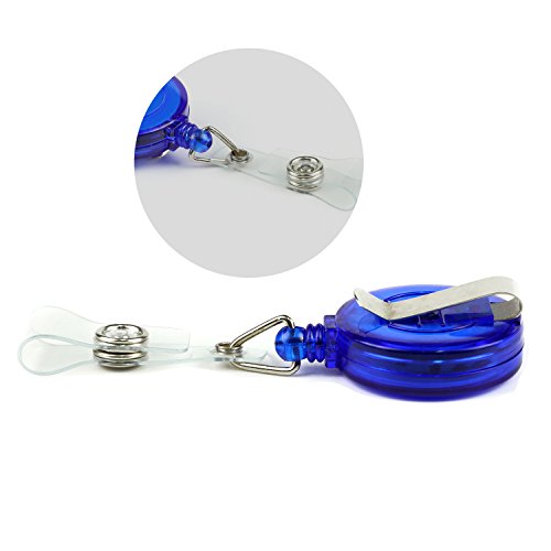 Goodlucky365 15 Piezas Transl cidos Retr ctiles Carretes de Insignia Badge Reel Con Clip de Correa Para Soporte de Tarjeta reviews Goodlucky365 15 Piezas Transl cidos Retr ctiles Carretes de Insignia Badge Reel Con Clip de Correa Para Soporte de Tarjeta
