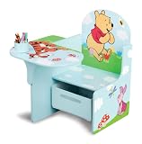 Winnie the Pooh Tisch-Stuhl Kombination mit Staufach (Blau) - 2
