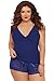 Produktbild Seven Til Midnight 1/2 x Navy Blau Crush Cami Set