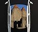 Produktbild Digitaldruck Autoaufkleber Dach Tor Mittelalter Burg Schloss Turm Carcassonne Frankreich Auto Tuning bunt Aufkleber Airbrush Racing Autofolie Car Wrapping CA555, D Aufkleber Größe:135cmx205cm