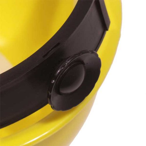 Mauk Sicherheitshelm mit Kinnriemen gelb 1505 - 4