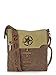 The House Of Tara 100% Cotton Canvas Messenger Bag in distress Finish (Desert Strom & Acorn Brown) RS.999.00