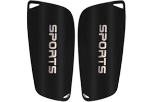 Thayakii 1 paio di parastinchi da calcio, per allenamento e competizione, protezione a doppio strato, leggeri e durevoli