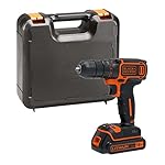 BLACK+DECKER 18 V Lithium-Ion Drill Driver with Kit Box