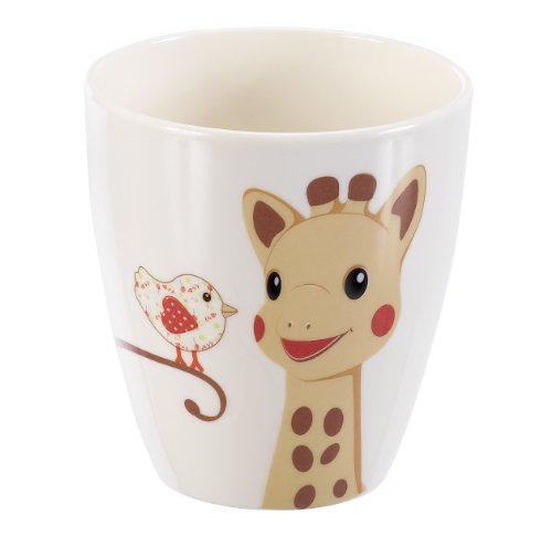 Vulli 460006 Geschirrset mit Sophie der Giraffe / Kiwi-Design, Melamin - 6