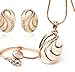 Valentine Gifts : YouBella Presents Gracias Collection Combo of Necklace Jewellery Set / Pendant Set with Earrings and Bracelet for Girls and Women RS.599.00