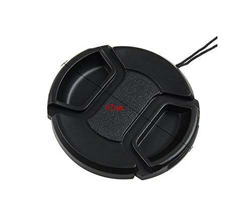 niceeshop TM  67mm Noir Centre Plastique Pinc  e Lens Cover avec le A  ble pour Appareils Photo Reflex