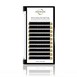WonderLash® 0.20 C Premium Mink Individual Eyelash Extensions Semi Permanent Eye Lash (0.20 C 12mm)