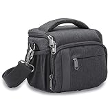 Dimensiones exteriores de la funda para cámara: 18 x 17 x 14 cm (ancho x alto x profundidad); tamaño del compartimento para cámara: 16 x 13 x 10 cm (ancho x alto x profundidad)