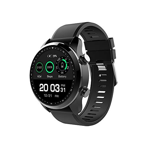 Preisvergleich Produktbild Global Wasserdichte Sportuhr, intelligenter Armband-Aktivitäts-Tracker, Android / IOS-Herzfrequenz, GPS WiFi MTK6737 2GB + 16GB 620mAh 4G Datenanrufsystem