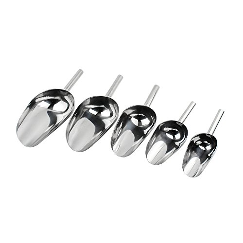 20,3 cm Edelstahl Eiskratzer Food Buffet Candy Bar Eis Schaufeln Schaufel, Set von 2, 10inch - 6