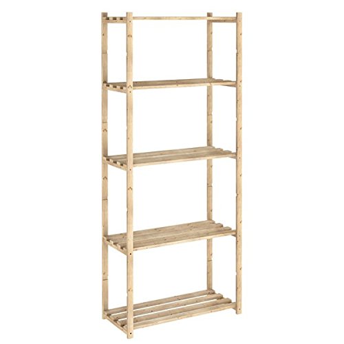 Astigarraga - 479B200 - Étagère 5 tablettes bricolage 170 x 6 cm