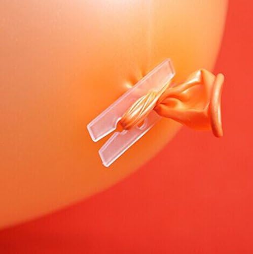 Easy Long Balloons Clip tie Helium Gas Air Balloons Sealing Reusable Celebration Activity Wedding Party Events (20pcs)