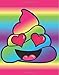 Produktbild Rainbow Emoji Poop Journal: Heart Eyes Poop Emoji Diary Journal with 160 Lined Pages, 8x10 inch Blank Notebook with Rainbow Design Softcover for Girls, Boys, Kids & Adults