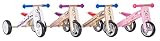 BIKESTAR® Frühstarter Kinderlaufrad für freche Zwerge ab ca. 18 Monaten ★ 7er Natur Holz Edition ★ Flamingo Pink - 9