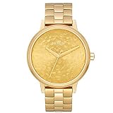 Nixon Damen Analog Quarz Uhr mit Edelstahl Armband A099-2710-00