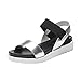 Produktbild Sandalen Damen,Sonnena Frauen Casual Mode Sandalen Frauen im Alter von Leder flach Sandalen Damenschuhe Sommer Sandalen Freizeit Badeschuhe Schuhe Mode Flip-Flops Stilvoll Elegant Sandalette Strand (Sexy Silber, 39)