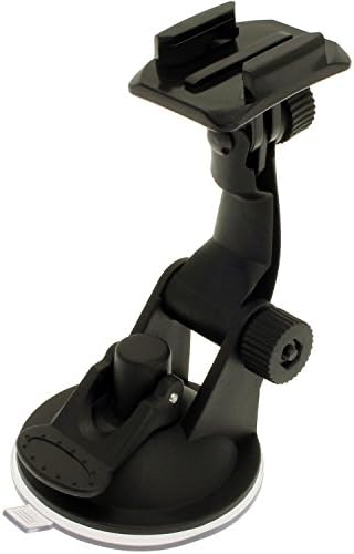 Optix Pro Suction Cup Window and Windshield Car Mount for GoPro Hero5 Black & Session, 4, 3+, 3, 2, 1, Session