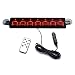 Produktbild LED-Anzeigetafel - SODIAL(R)12V Auto LED Programmierbare Verkehrszeichen Rollen Anzeigetafel mit Fernbedienung (rot)