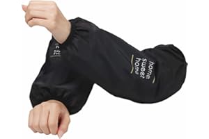 TSANGBABY Manicotti per braccio impermeabili Coperture in tinta unita Antiolio Oversleeves Protezione Elastica Oilproof Manicotti per la cottura