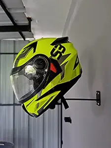 Xplore Motorcycle Accessories Iron Helmet Holder Hanger Rack Jacket Hook Gifts (Pack of 1)