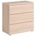 Produktbild Kommode Akazie grau Anrichte Schrank Sideboard Schubladenkommode Aufbewahrung Kinderzimmer Jugendzimmer Kinderzimmerkommode