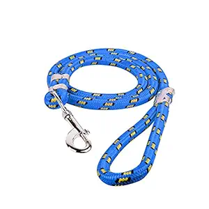 Vrct 16 mm Nylon Rope Leash for Medium and Small Breed Dog- X-Large (Assorted Colors)