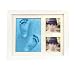 Photo Frames,Baby Hand and Footprint Kits Baby Albums Classic Toddler Infant Baby Hand and Foot Print Photo Frame Kit Picture Frames Baby Boy/Girl Handprint Frame Keepsake Gifts Non Toxic Safe Clay