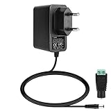 ✅12V Netzteil für viele Arten kleiner Haushaltselektronik,Zum Beispiel Router,Speaker,Hubs,LED strips,Telekom,T-Com,Speedport,Radiowecker,Scanner,Switch,ESCAM QD300,Handheld massage device und viele andere kompatible elektronische Geräte,die nicht aufgeführt sind.▶Bitte vergewissern Sie sich vor dem Kauf,dass Ihr Gerät kompatibel ist.