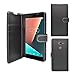 Produktbild Vodafone Smart N8 Schwarze Geldbörse Buch Flip Tasche Case Hülle