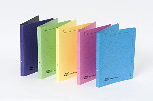 ExacomptaRef 3157Z - Europa Collection - Ring Binder - 320 x 250mm in Size, Suitable for A4 Documents, 20mm Spine, 2 Rings - Assorted Colours (Pack of 10)The Forest Stewardship Council