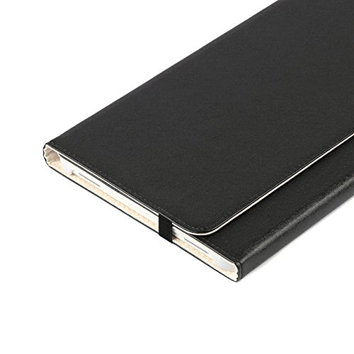 Samsung Galaxy Tab A 10.1 Tastatur-KVAGO Hülle mit Bluetooth Ultra-Thin deutschen QWERTZ Tastatur (SM-T580N SM-T585N) 7 Farbige Hintergrundbeleuchtung Keyboard Auto Schlaf/Aufwach Funktion Case Einschließlich der Schutzfolie und Eingabestiftt für Galaxy Tab A 10.1-Schwarz - 5